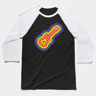 Guitar retro vibe Baseball T-Shirt